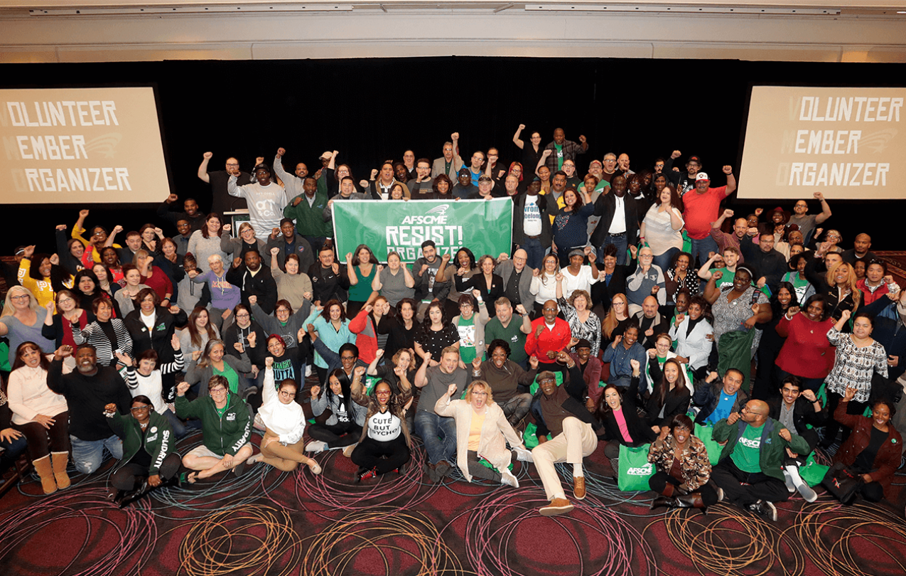 AFSCME members at the Rise Up! Conference in Las Vegas